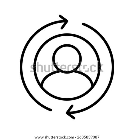 Lifecycle Icon Element For Design