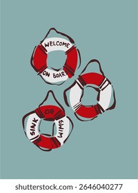 Lifeguard artwork representing rescue and beach culture. Great for swimwear, beach brands, and summer products.