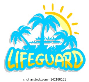 Lifeguard beach