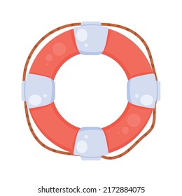 Lifeguard Float Ring Nautical Icon