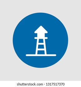  Lifeguard icon. Editable  Lifeguard icon for web or mobile.