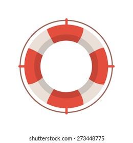 lifeguard icon illustration