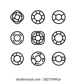 lifeguard icon or logo isolated sign symbol vector illustration - Collection of high quality black style vector icons
