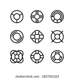 lifeguard icon or logo isolated sign symbol vector illustration - Collection of high quality black style vector icons
