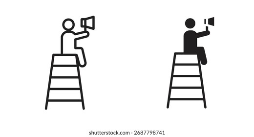 Lifeguard icons simple vector set. logo sign symbol set