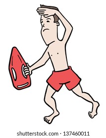 Lifeguard man