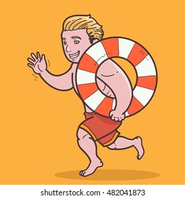 Lifeguard man