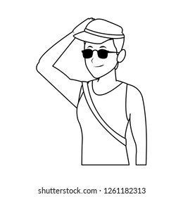 lifeguard man halfbody