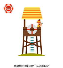 Lifeguard Tower Icon