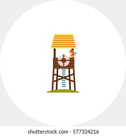 Lifeguard Tower Icon