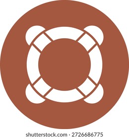 Ilustración de diseño de icono de Vector de salvavidas