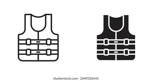 ícone Lifecoat Design Ilustrações. ícones da Web editáveis