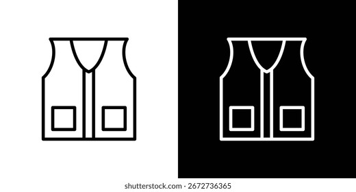 Lifejacket icon graphic element Illustration template design