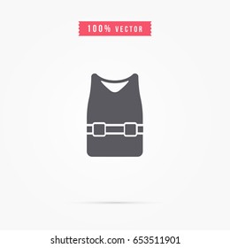 Lifejacket icon for swim