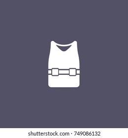 Lifejacket icon for swim