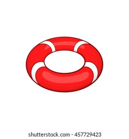 Lifeline icon in cartoon style isolated on white background. Equipment symbol