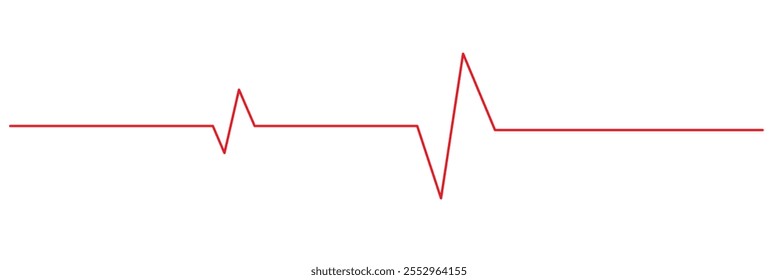 Lifeline icon vector. Heart beats line icon. Cardiogram line icon, sign. Heart pulse silhouette, icon, symbol. Vector illustration. 333