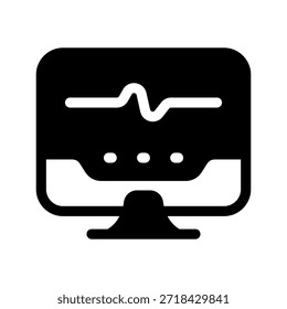 Ilustración de diseño de símbolo de Vector de icono de línea de vida