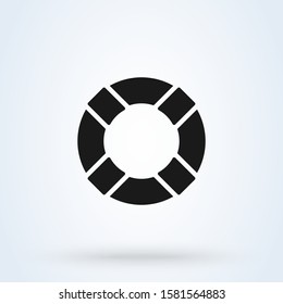 Lifeline Simple vector modern icon design illustration.