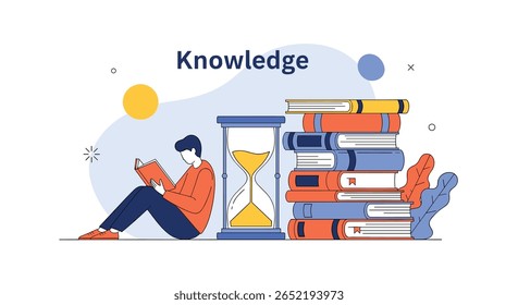 A jornada ao longo da vida de aquisição de conhecimento através da leitura e gestão do tempo compreender diversos assuntos