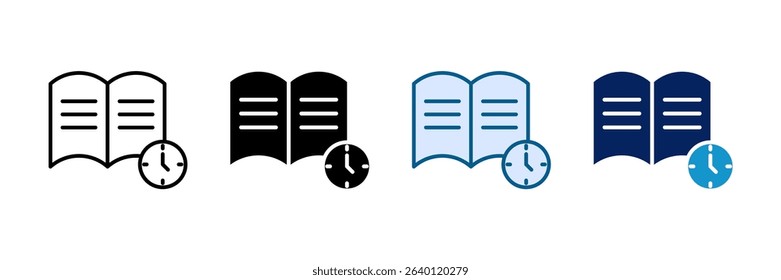 Lifelong Learning Icon Set Multiple Style Collection