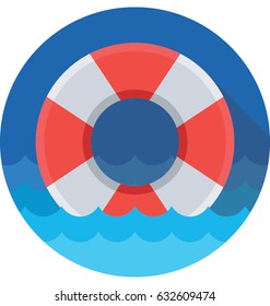 Lifer Ring Vector Icon