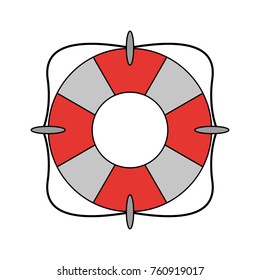 Lifesaver flaot symbol