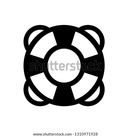 Lifesaver icon,vector illustration. Flat design style. vector lifesaver icon illustration isolated on White background, lifesaver icon Eps10. lifesaver icons graphic design vector symbols.