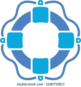 Lifesaver vector icon. Can be used for printing, mobile and web applications.