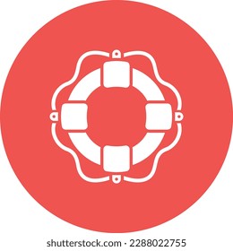 Lifesaver vector icon. Can be used for printing, mobile and web applications.