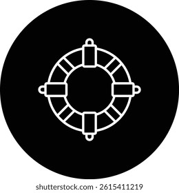 Lifesaver vector icon. Can be used for printing, mobile and web applications.