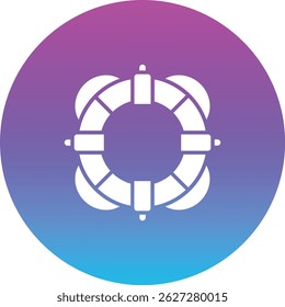 Lifesaver vector icon. Can be used for printing, mobile and web applications.