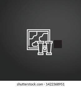 Lifesaver vector icon. Lifesaver concept stroke symbol design. Thin graphic elements vector illustration, outline pattern for your web site design, logo, UI. EPS 10.