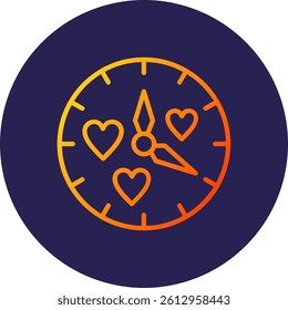 Lifespan Line Circle Gradient Style