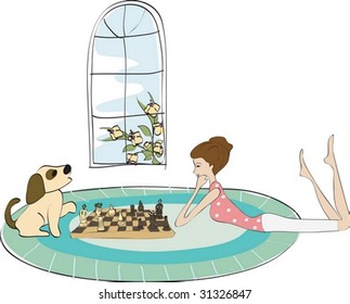 924 Dog chess Images, Stock Photos & Vectors | Shutterstock