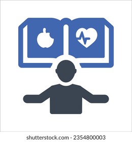 Lifestyle guru Icon, Vector Graphics