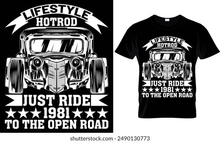 LIFESTYLE HOTROD JUST RIDE 1981 TO THE OPEN ROAD 