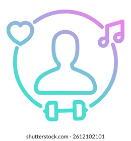 Lifestyle Icon Element For Design