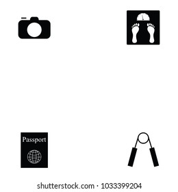 lifestyle icon set