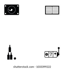lifestyle icon set