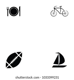 lifestyle icon set
