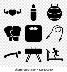Lifestyle icons set 