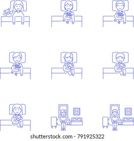 Lifestyle- Line Icon Set