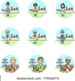 Lifestyle- Multicolor Icon Set
