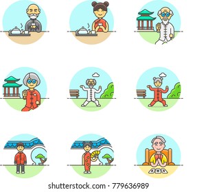 Lifestyle- Multicolor Icon Set