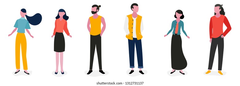 Lifestyle People character Illustration design