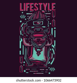 Lifestyle Youth Illustration