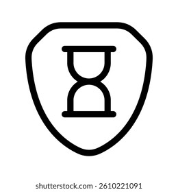 Lifetime Icon Vector Symbol Design Illustration