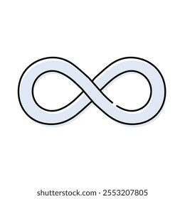 Lifetime – Infinity Symbol Representing Continuity and Timelessness