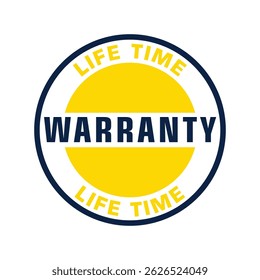 Lifetime Warranty Badge Templates – Classic and Creative